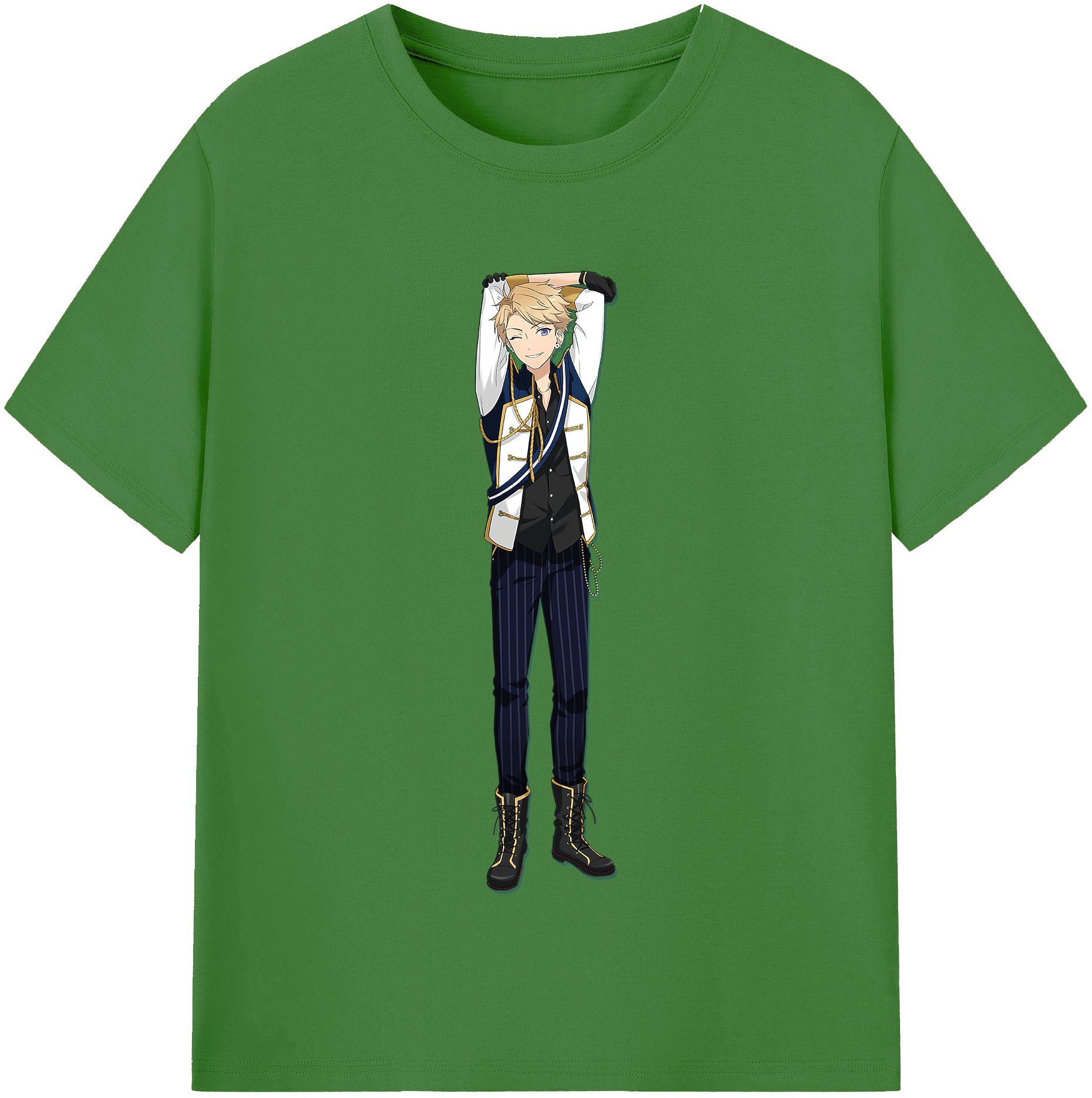 （画像用） あんさんぶるスターズ! Ensemble Stars レディースカジュアルプリントTシャツ（綿100％）